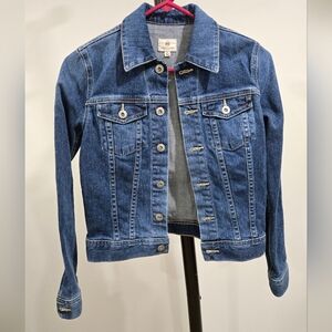AG Adriano Goldschmied Classic Blue Jean Jacket